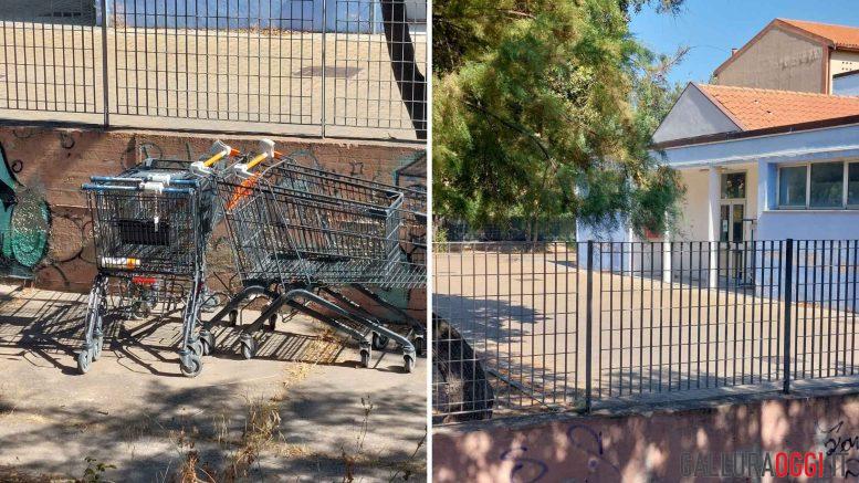 Degrado a Olbia, carrelli abbandonati e spazzatura la rabbia dei residenti