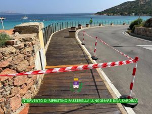 Estate a Baja Sardinia, sistemati lungomare e parcheggi