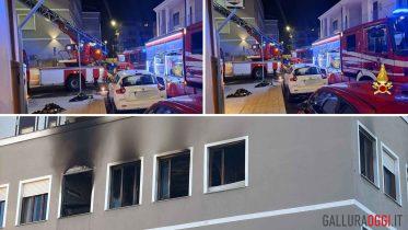 Incendio al palazzaccio di Olbia, danni ingenti