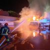 Incendio nella notte a Olbia, distrutto un catamarano di 25 metri