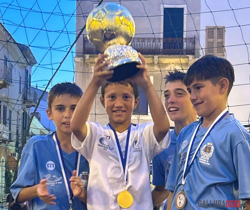 Spettacolo e passione al Pallone d’oro Kids di La Maddalena