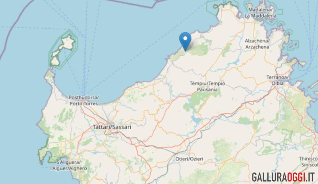 Terremoto a Trinità d'Agultu e Vignola