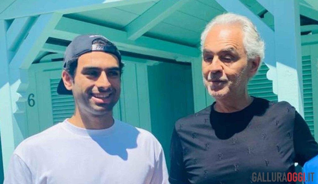 Amos Bocelli e Andrea Bocelli