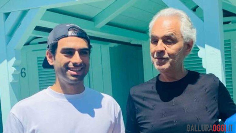 Amos Bocelli e Andrea Bocelli