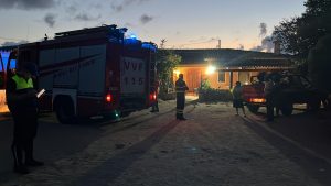 Incendio casa Arzachena