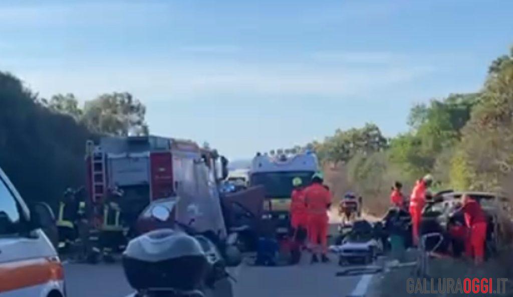 Incidente ad Aglientu, muore un 88enne ci sono anche diversi feriti