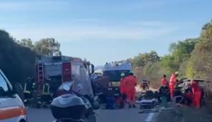 Incidente ad Aglientu, muore un 88enne ci sono anche diversi feriti