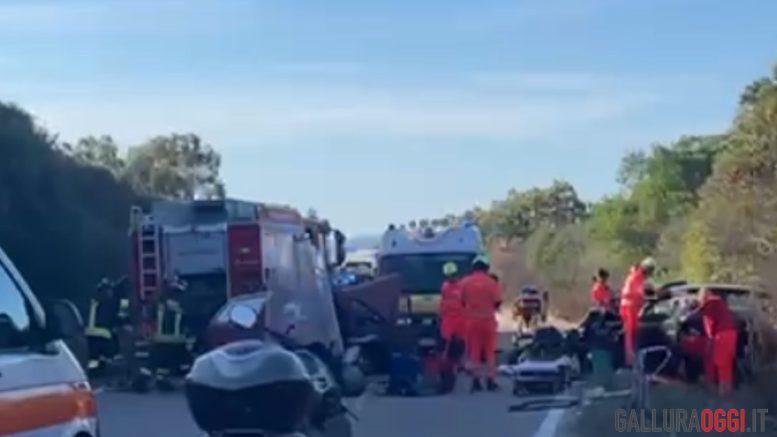 Incidente ad Aglientu, muore un 88enne ci sono anche diversi feriti
