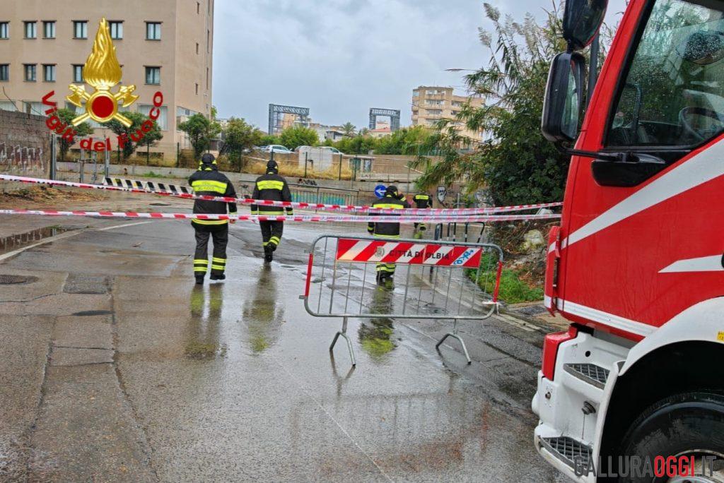 Maltempo a Olbia