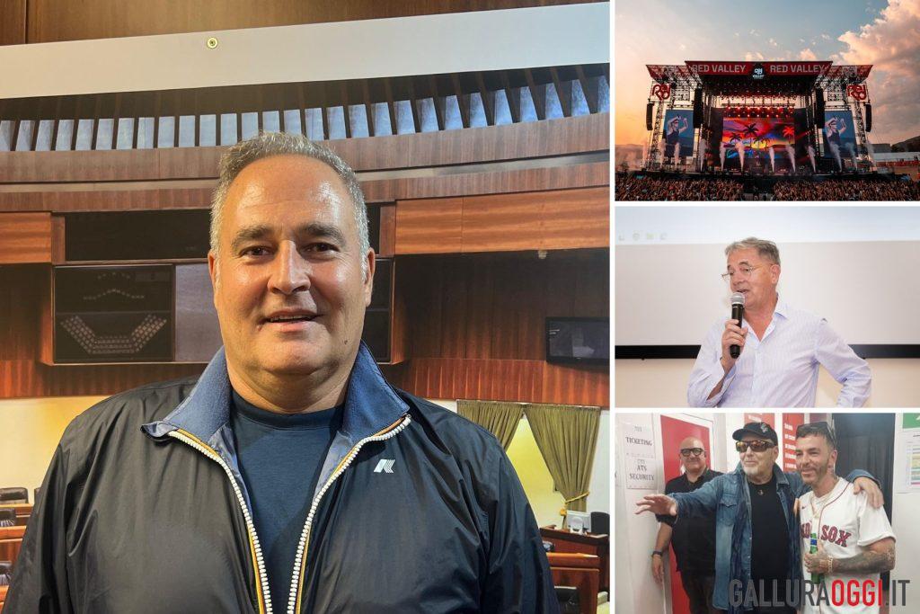 ANGELO COCCIU, RED VALLEY, SETTIMO NIZZI, VASCO ROSSI, SALMO, OLBIA