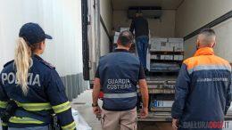 Sequestrati a Olbia oltre 400 chili di pesce non tracciato