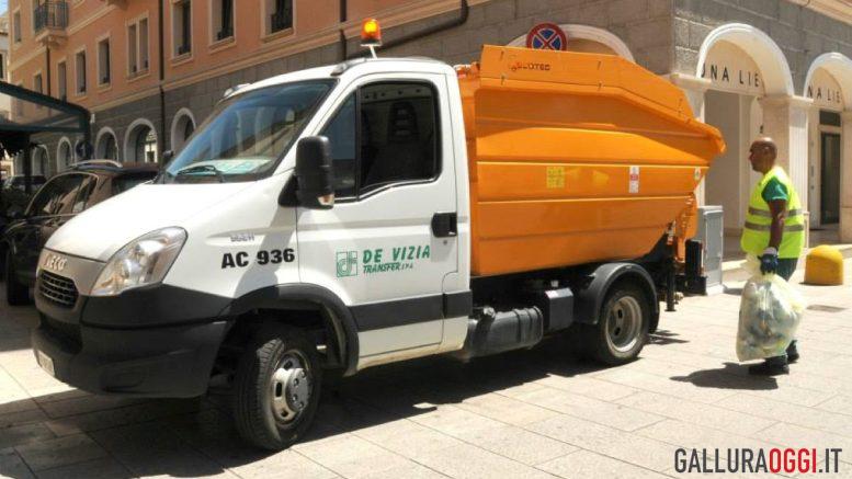 de vizia rifiuti olbia