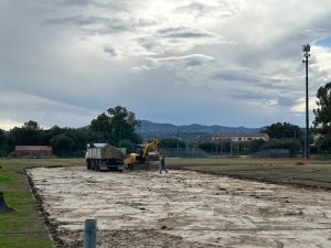 Al via la riqualificazione del campo di calcio di Arzachena