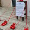 Arzachena contro la violenza sulle donne, l'installazione in piazza