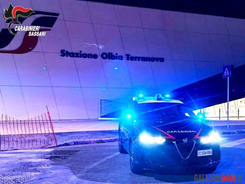 Carabinieri stazione ferroviaria Olbia
