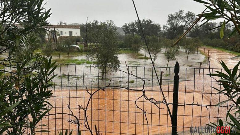 Maltempo in Gallura, numerosi allagamenti anche ad Arzachena
