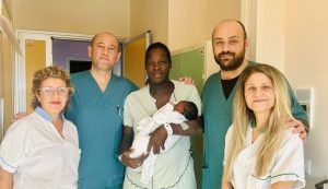Abdoul Aziz è il primo nato del 2026 in Gallura
