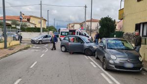 Brutto incidente a Olbia, coinvolte tre auto