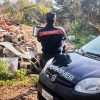 discarica impresa edile rifiuti la maddalena carabinieri forestali
