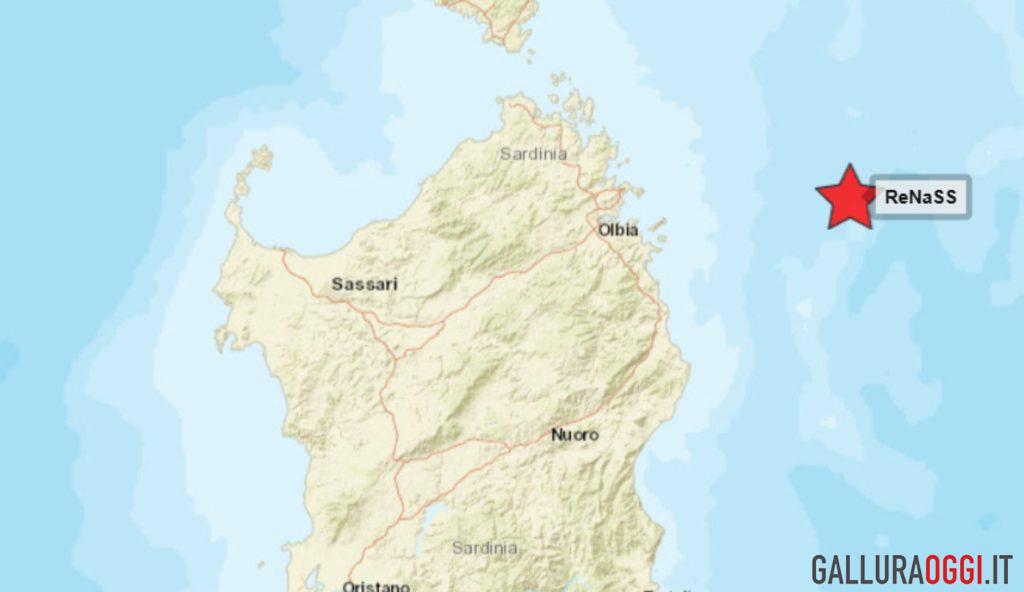 Non solo maltempo, registrato un terremoto al largo della Gallura