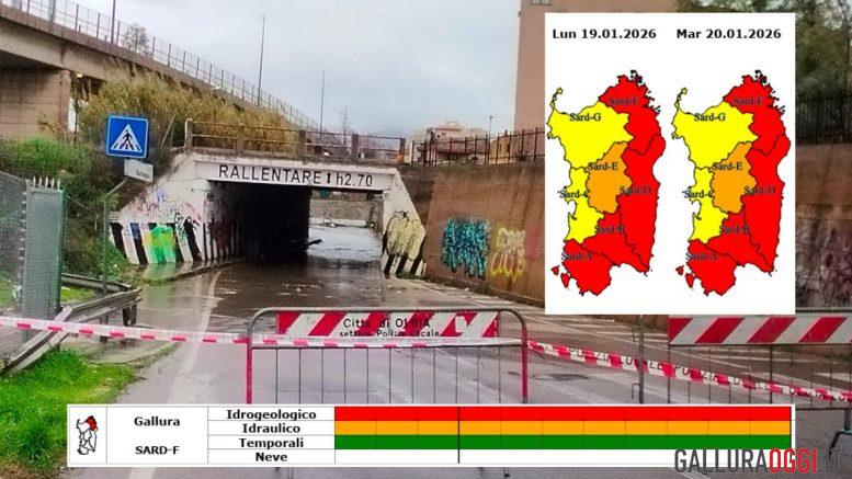 allerta rossa olbia