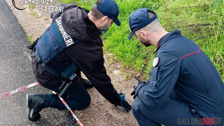 Ritrovato un ordigno alla periferia di Olbia