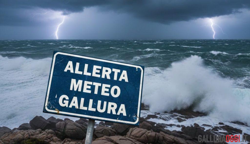 Allerta meteo maltempo Gallura