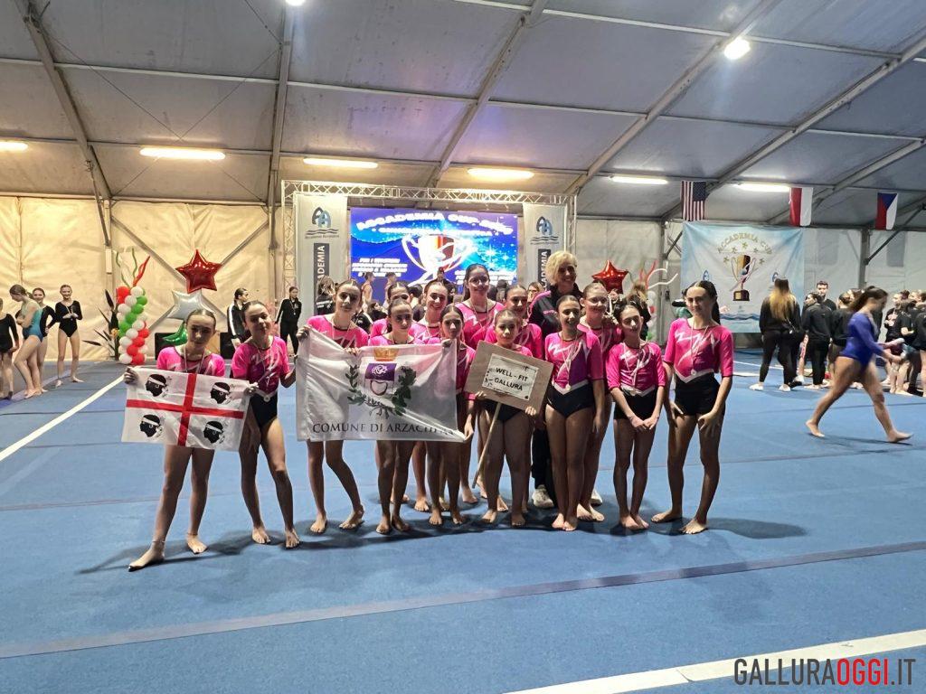 Ginnastica artistica, Arzachena conquista il podio