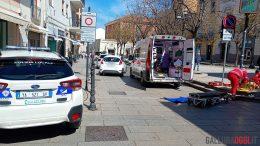 Investita una donna nel centro di Olbia, cosa è successo