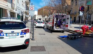 Investita una donna nel centro di Olbia, cosa è successo