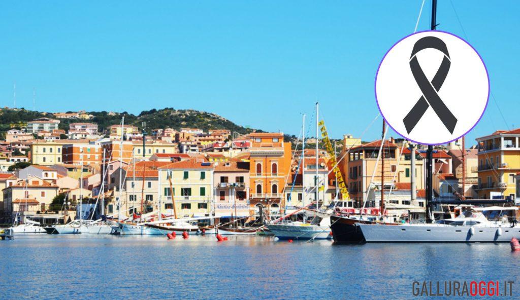 Lutto La Maddalena