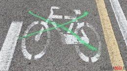 pista ciclabile cannigione la conia arzachena protesta