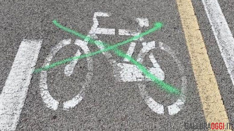 pista ciclabile cannigione la conia arzachena protesta