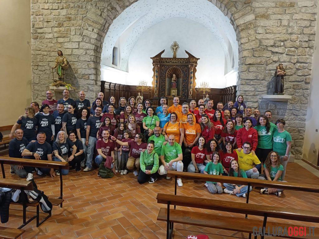 Festa per i 10 anni dei Comitati Fidali ad Arzachena