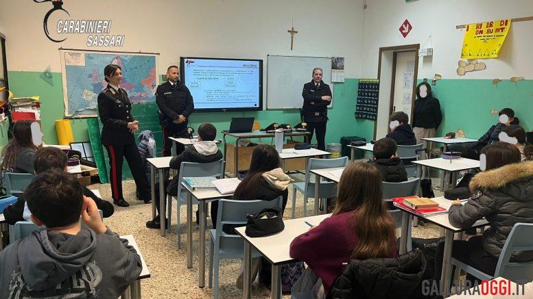 Giovani e digitale, incontro con i carabinieri a Telti e Monti