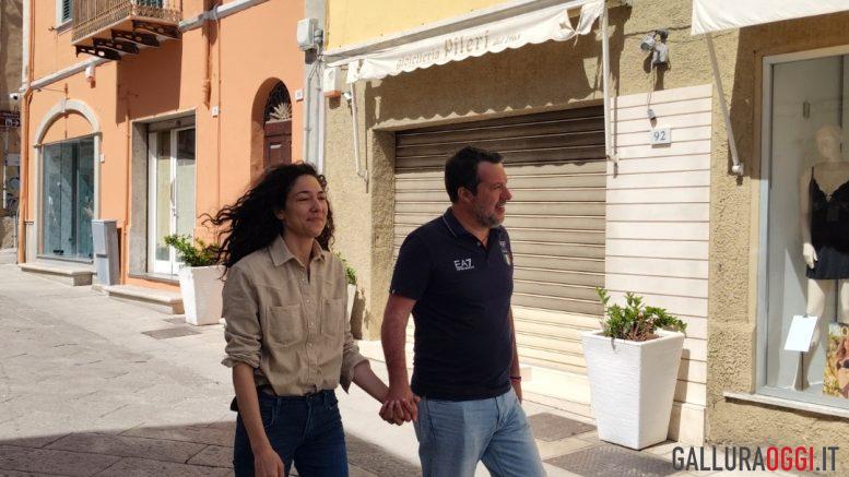 matteo salvini a olbia