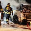 Incendio nel parcheggio di un hotel a Olbia, distrutte tre auto