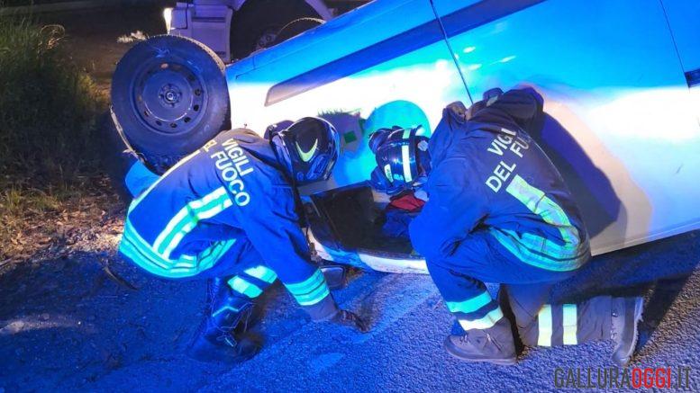 Incidente a Cannigione, si ribalta un furgoncino a Gpl