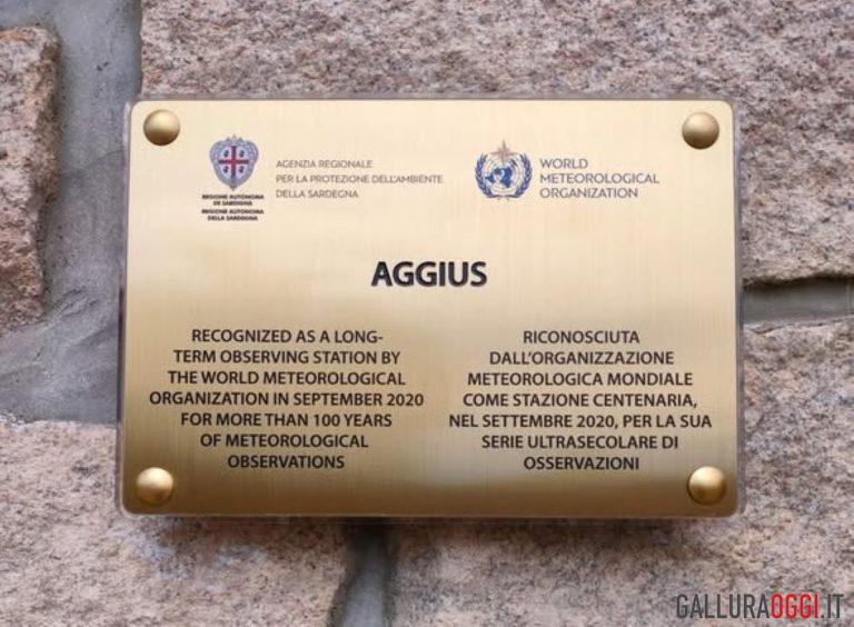 Riconoscimento internazionale per la stazione meteo di Aggius