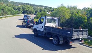 Tamponamento a catena a Olbia, disagi al traffico sulla provinciale