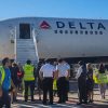 A Olbia arriva il primo volo storico da New York