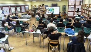 Giornata di educazione ambientale nella scuola di Palau