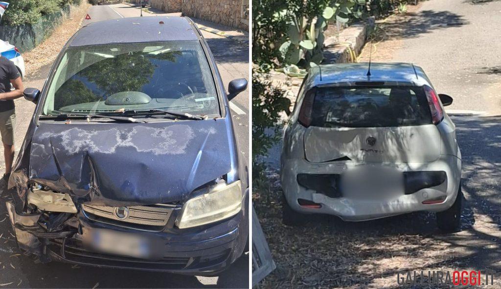 Incidente in viale Marinella a Olbia, danni e feriti