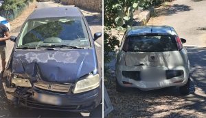 Incidente in viale Marinella a Olbia, danni e feriti