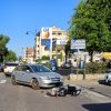 Incidente scontro auto moto corso Vittorio Veneto Olbia