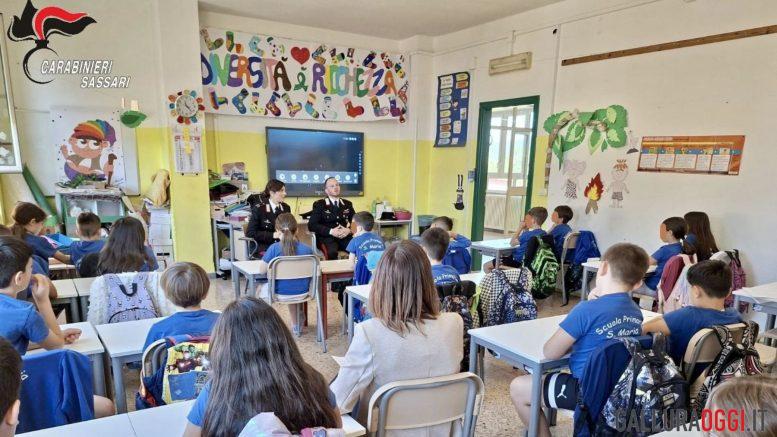 Incontro tra carabinieri e studenti a Olbia
