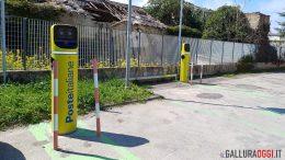 Le colonnine elettriche di Poste Italiane installate a Buddusò
