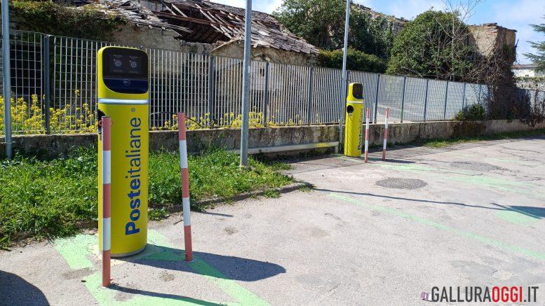 Le colonnine elettriche di Poste Italiane installate a Buddusò
