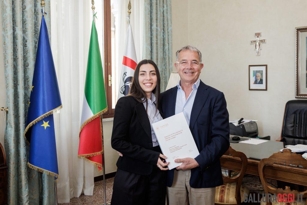 Olbia premia Marianna Gala per il suo percorso accademico