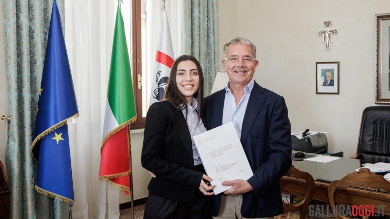 Olbia premia Marianna Gala per il suo percorso accademico
